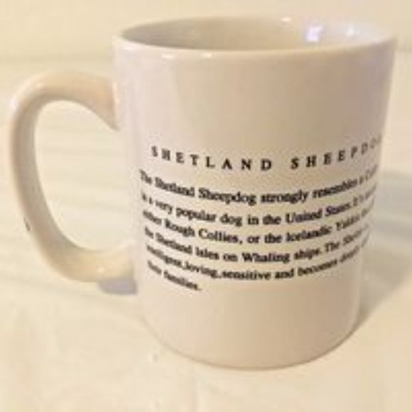 Shetland Sheep Dog Coffee Mug Teacup GUC - Picture 3 of 6